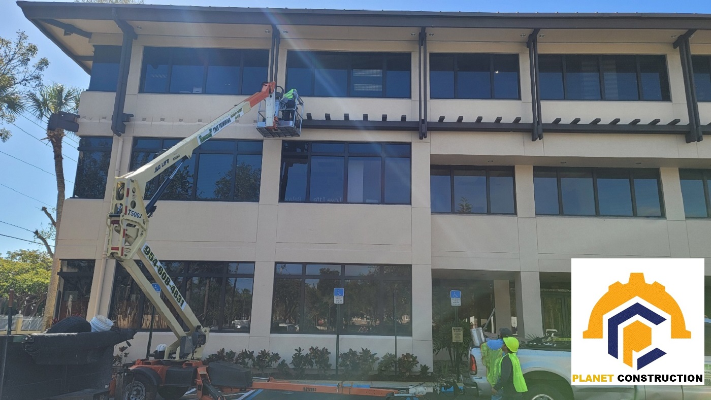 Commercial facade repair and building restoration in Fort Lauderdale